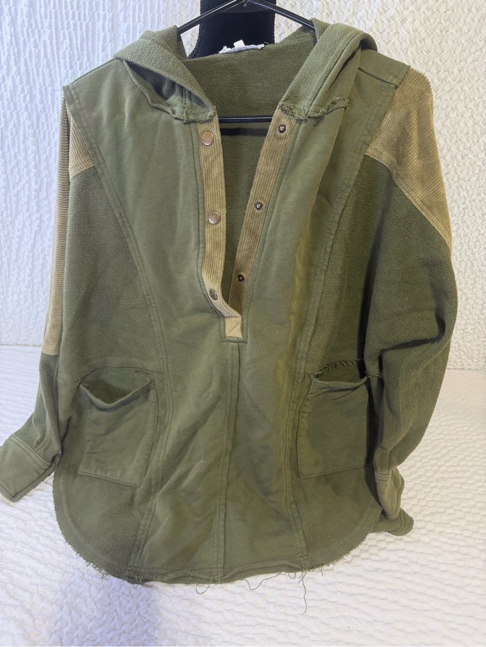 Women’s Olive Green Hoodie Sweatshirt